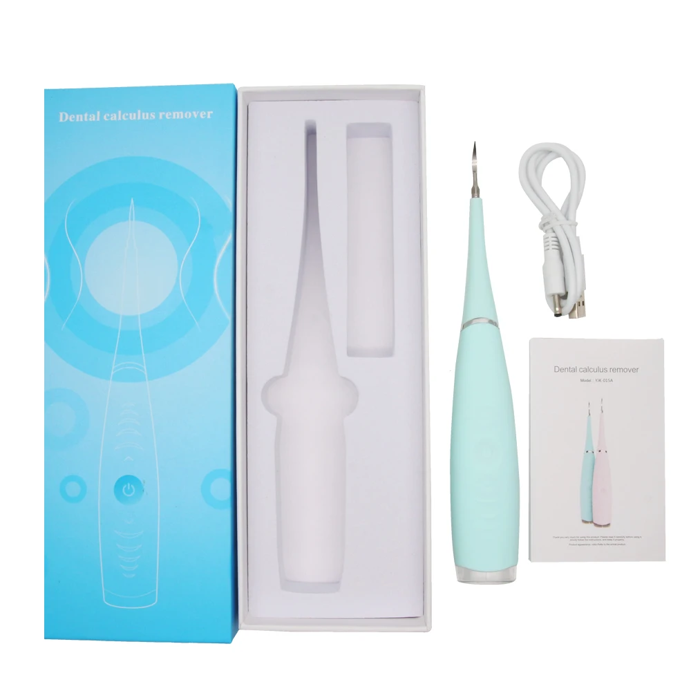 Зубной скалер Sonic Dental Scaler инструмент для удаления зубного налета чистки языка