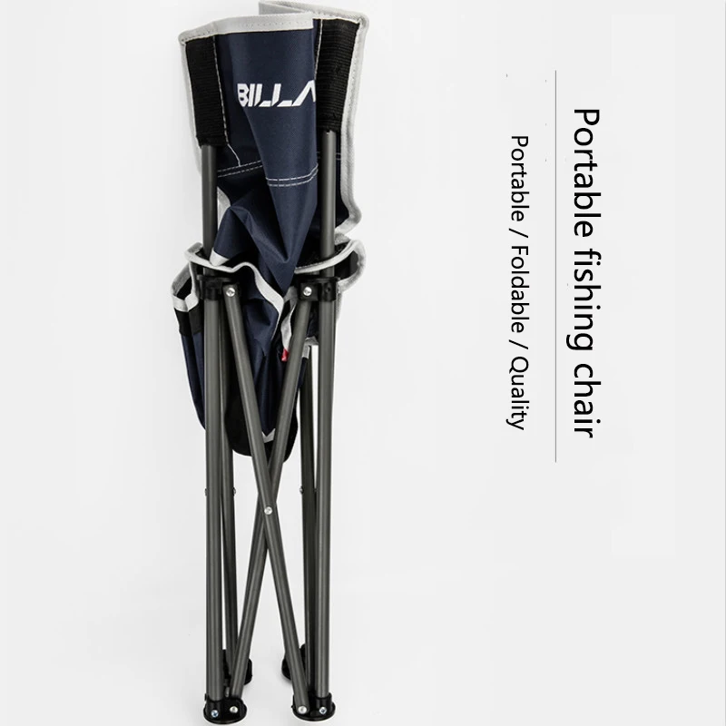 Outdoor Folding Chair Portable Mazar Fishing Supplies Art Sketch Fishing Bench Multi-functional 1.2kg Angling Camping Chair