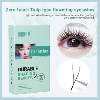 

Natural Long 3D False Eyelashes YY Eyelashes Thick HandMade Grafting densely In One Second Volume Fake Extension Silk Eyelashes