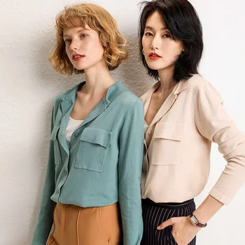 

adishree 2019 womens winter Cashmere Cardigan and auntmun women knitted High Quality Female solid sweaters Turn-down Open stitch