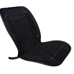 12 В 24 в 1 шт. подушки с подогревом для автомобильного сиденья инновационная технология Зимние удобные грелки черный