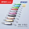 APADA Spoon 006 Tinplate 2.5g-3.5g OWNER Single HOOK 28-32mm Multicolor Metal Spoon Zinc alloy Fishing Lures ► Photo 3/6