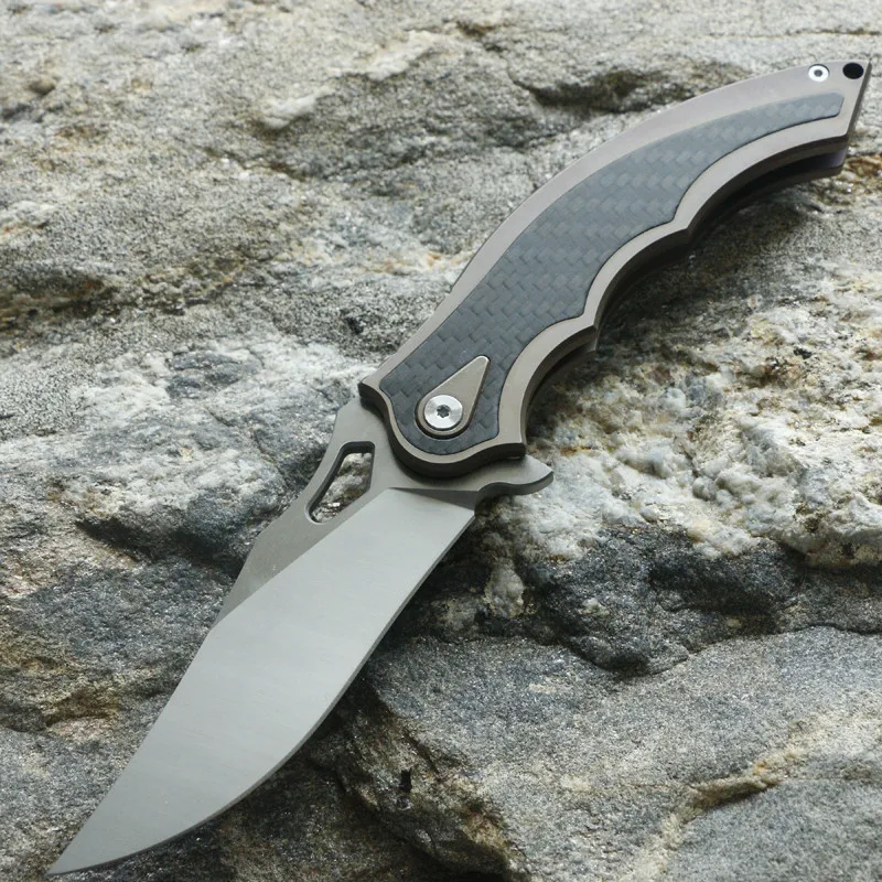 MAGIC M390 лезвие шарикоподшипник TC4 титановая ручка YI коготь откидной складной походный охотничий Карманный Фруктовый Нож EDC инструмент