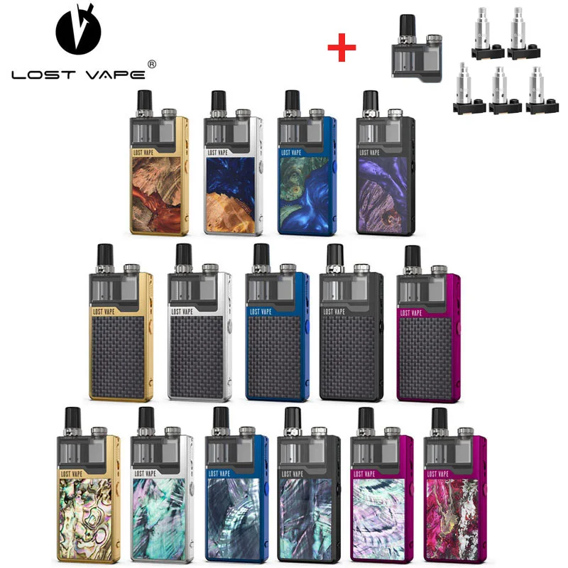 

in stock Original Lost Vape Orion Plus DNA Pod Kit 2ml with 950mAh battery 0.25ohm Mesh coil Vaporizer LostVape Orion Plus Kit