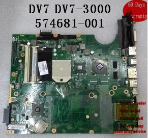 

31UT1MB01Q0 DAUT1AMB6E0 31UT1MB01P0 For HP DV7-3000 Laptop Motherboard s1 574681-001 574681001