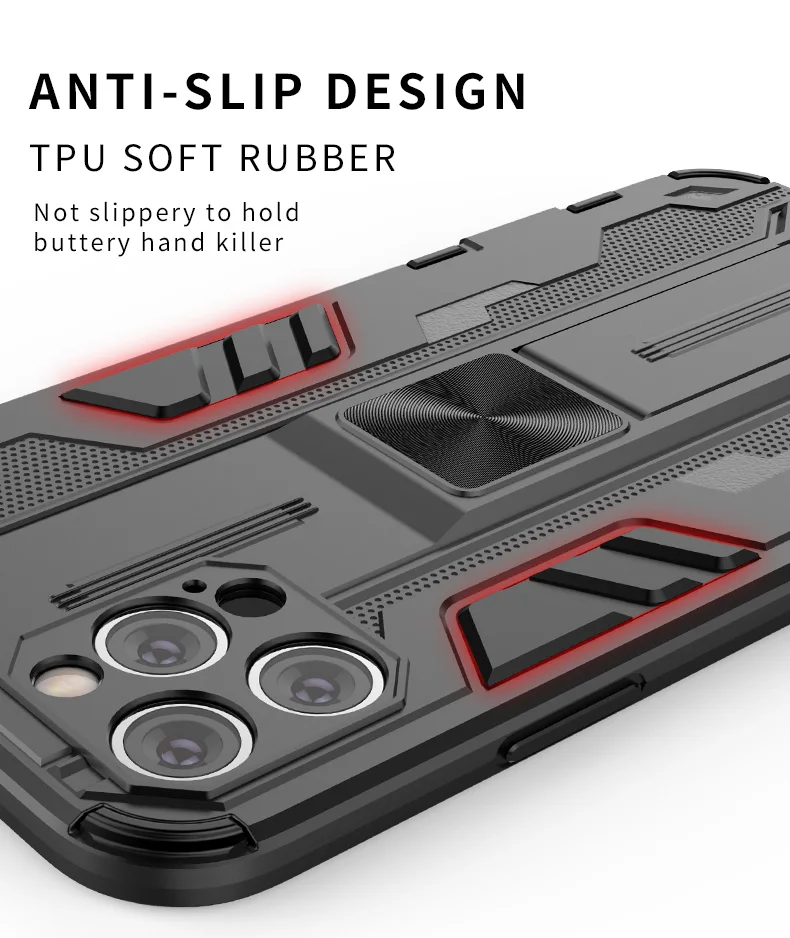 Armor Metal Magnetic Phone Case For Oppo Reno Find F19 X3 5Z 5G K9 4G Lite 5F 6 Pro Plus 5  Invisible Bracket Protector PC Cover