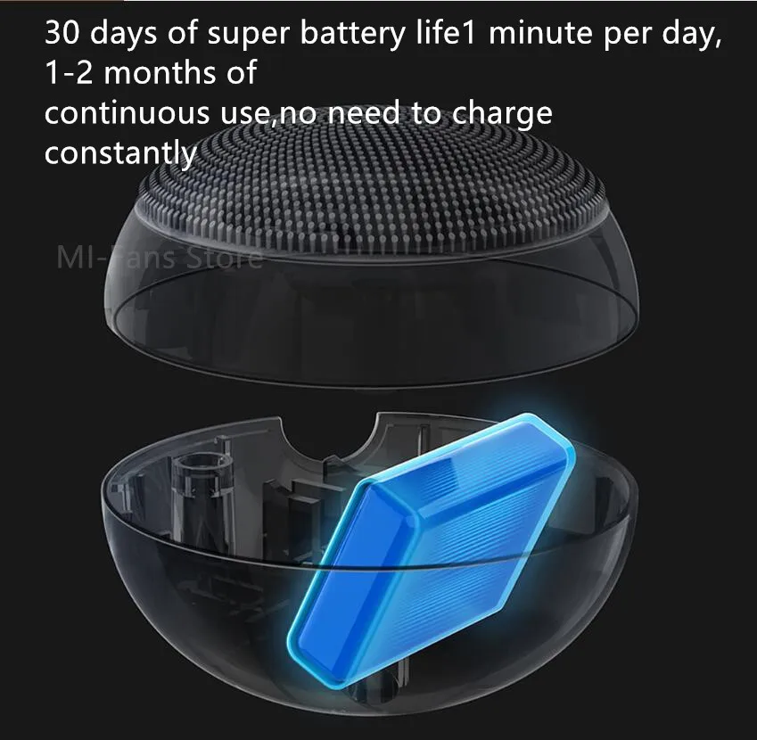 Xiaomi Doco звуковая электрическая щетка для чистки лица Массажная щетка IPX7 водонепроницаемые устройства для очищения лица Инструменты для ухода за кожей лица