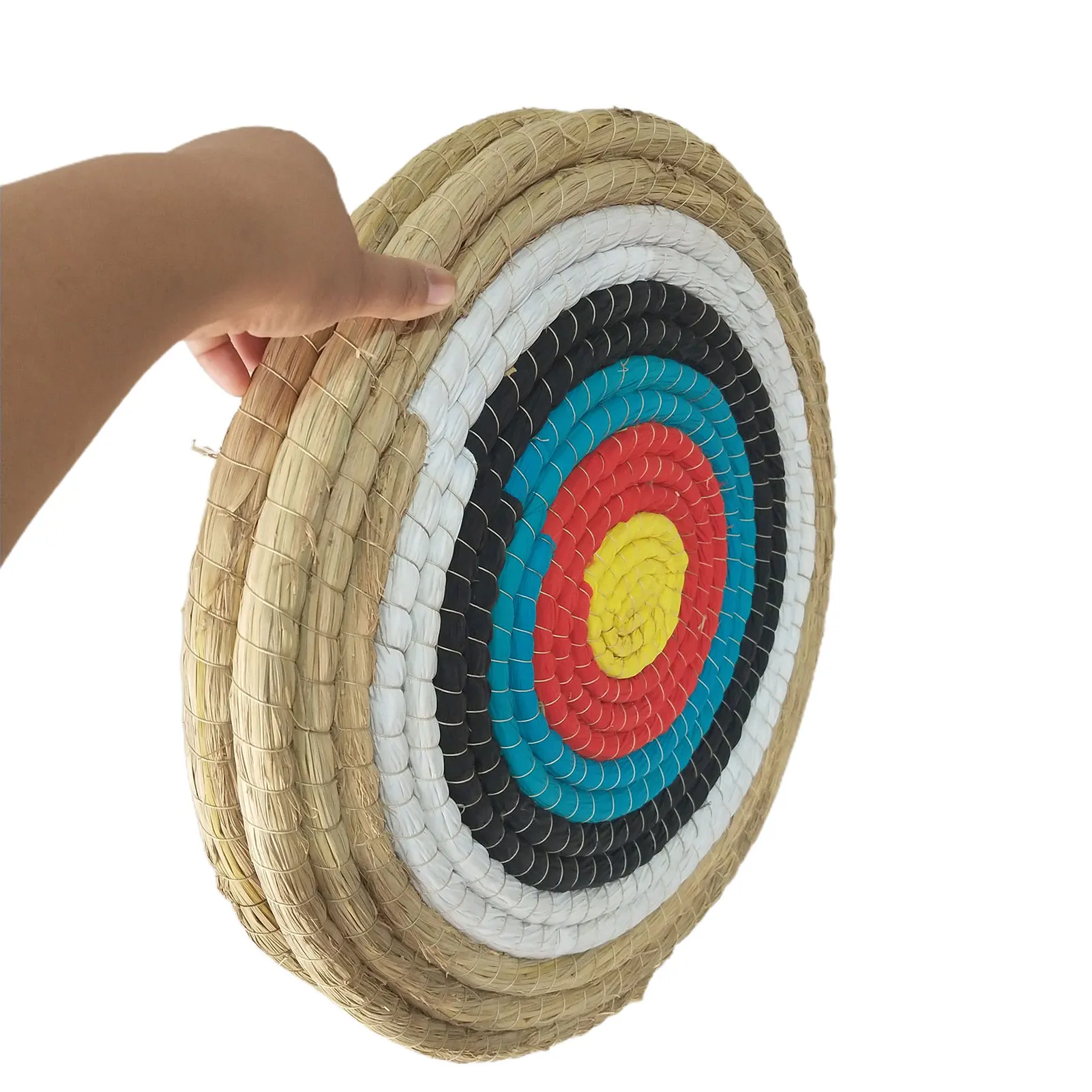 Archery Target 50 X 50 Cm Traditional Handmade Straw Round Target