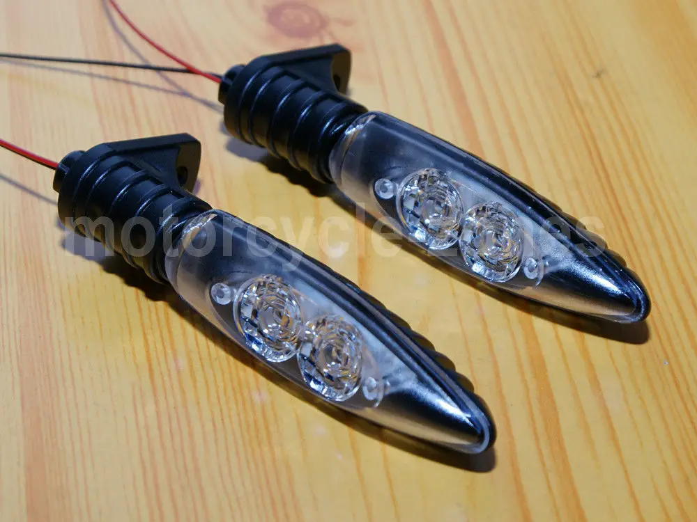 Motorcycle Front LED Turn Signal Indicator Light Blinker For BMW R1200 GS/R/S 2009-2014 2010 2011 2012 2013 |