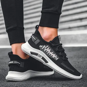 

Breathable lace-up sports mesh shoes fashion casual shoes men's shoes Non-slip Male Casual Shoes Tenis Fashion Zapatos De Hombre