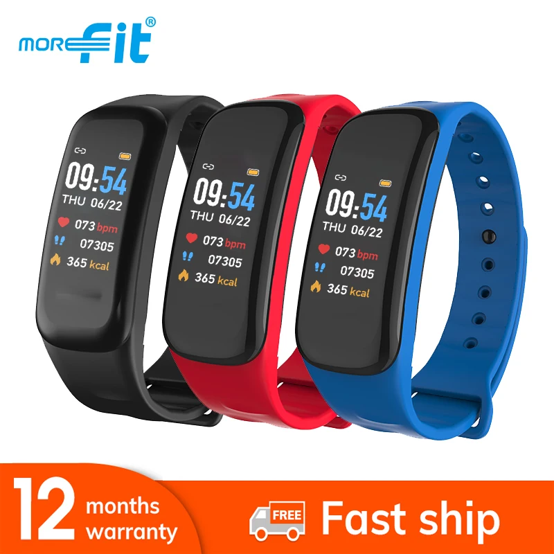 Спортивные Смарт часы Morefit C1 Plus IP67 смарт браслет монитор сердечного ритма Браслет