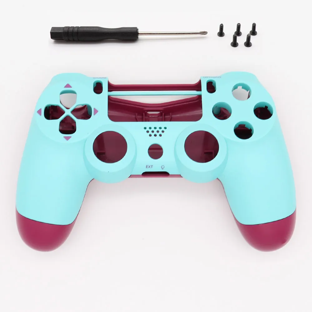 C Сменный корпус, чехол для Playstation 4 Pro для PS4 Pro, контроллер JDS 040 JDM-040, Верхняя Нижняя оболочка - Цвет: C