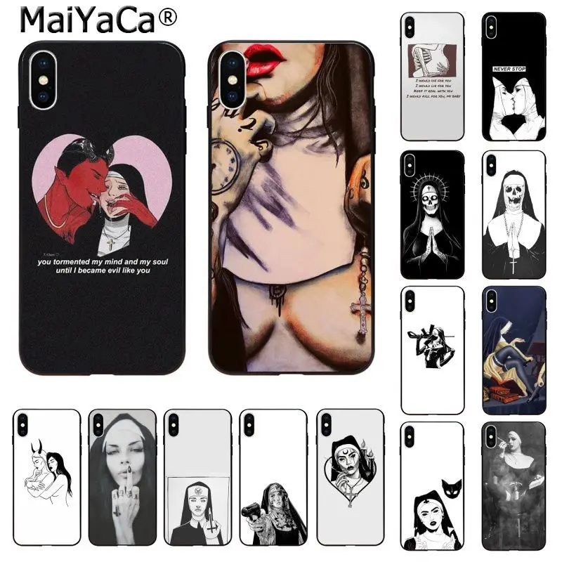 MaiYaCa мусульманский крутой монахий чехол для телефона Apple iphone 11 pro 8 7 66S Plus X XS MAX 5S SE XR