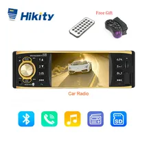 Hikity 4019B 1din Автомагнитола аудио стерео USB AUX FM радио станция Bluetooth Авторадио MP3 плеер камера заднего вида Авто радио автомобиля