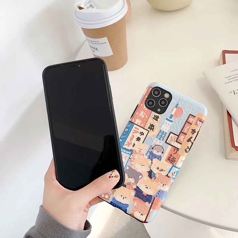 Милые Мультяшные чехлы для телефонов с изображением Шиба ину для iPhone 11Pro Max 11, мягкий полный Чехол для iPhone X, XS, 6, 6 S, 7, 8, 11 Plus, чехлы на заднюю панель