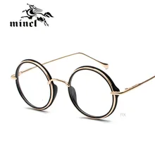 MINCL/мужские и женские круглые очки для чтения, двойной светильник, женские очки, очки для дальнозоркости, диоптрий+ 150+ 200 с коробкой NX