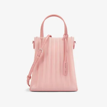 

women's bag 2020 new Bucket Single Solid Fashion Shoulder Bags purses and handbags ladylike Simple style