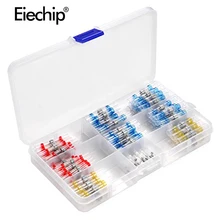 Terminaux de tubes thermorétractables, manchon de soudure isolé, connecteurs bout à bout de fil électrique, jeu d'assortiment de polyoléfine