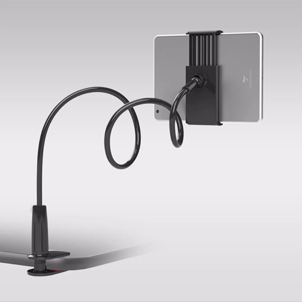 Gooseneck Tablet Holder 360 Rotating Flexible Long Arm lazy Phone Holder Clamp Bed Tablet Car Selfie Mount Bracket for 4 10"|Phone Holders & Stands| - AliExpress