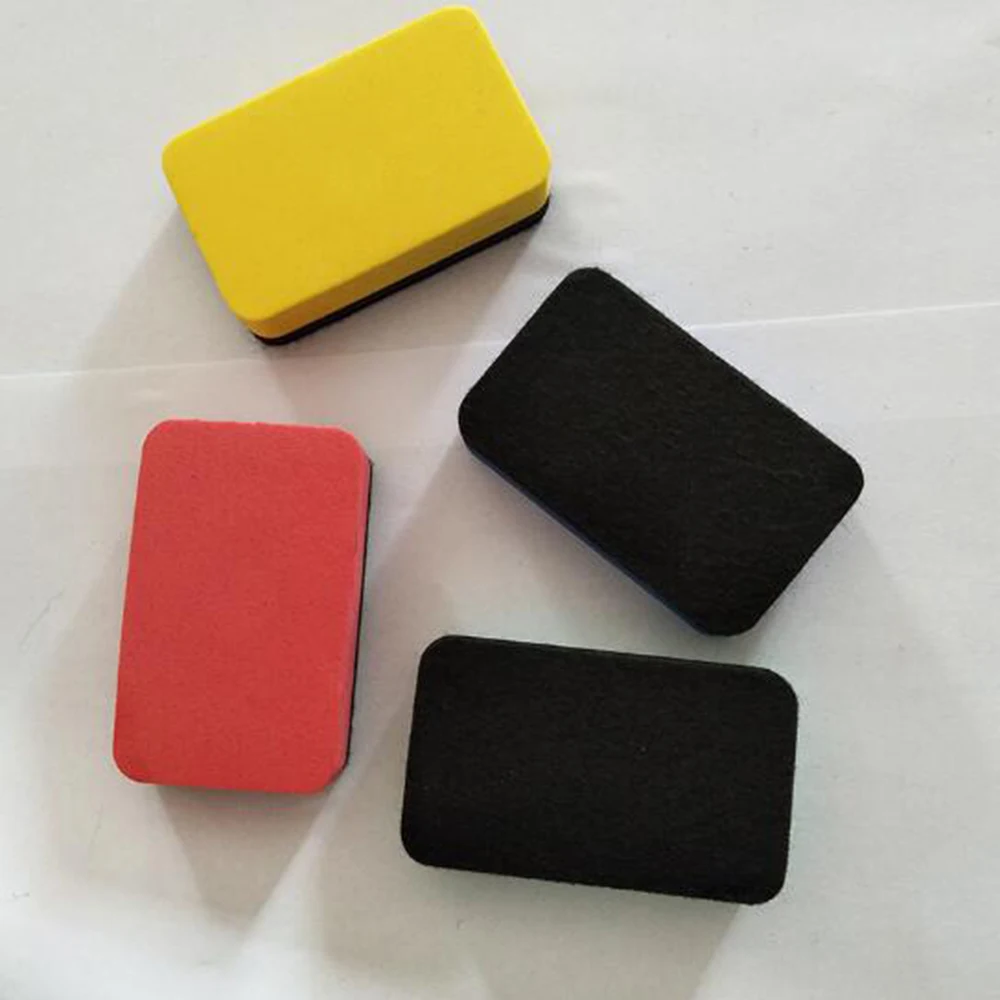 10 Pack Magnetic Whiteboard Brush Dry Eraser For Classroom Home Office