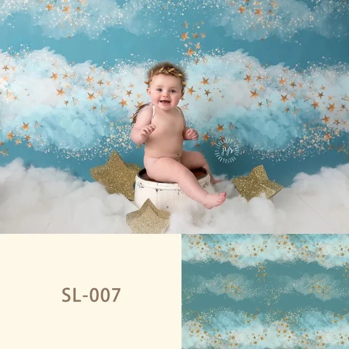 1,2x1,5 м Nano тканевый фон для фотосъемки новорожденных, аксессуары для фотографирования, студийный фон для фотосессии для маленьких мальчиков и девочек - Цвет: SL007