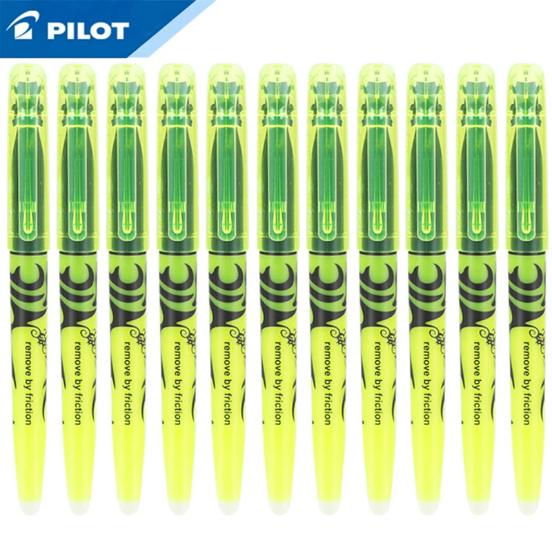 12 шт./лот японский пилот SW-FL FRIXION стираемый маркер ручка офисные и школьные канцелярские принадлежности - Цвет: Yellow