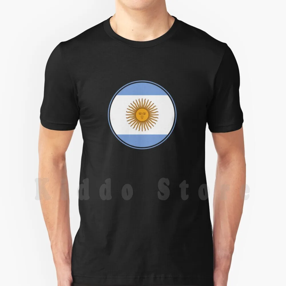 Bandiera Argentina T Shirt Cotone Uomo Stampa Fai Da Te Cool Tee Argentina Argentina Perù Cile Venezuela Colombia Ecuador Futbol Bolivia