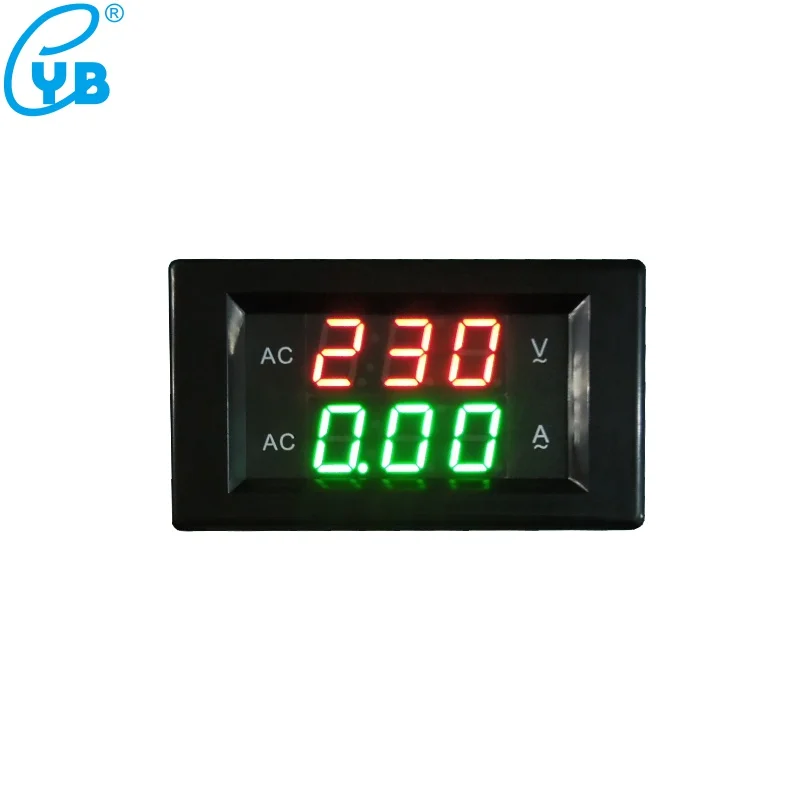 Цифровой светодиодный вольтметр Амперметр переменного тока 0 500 в 50 А измеритель