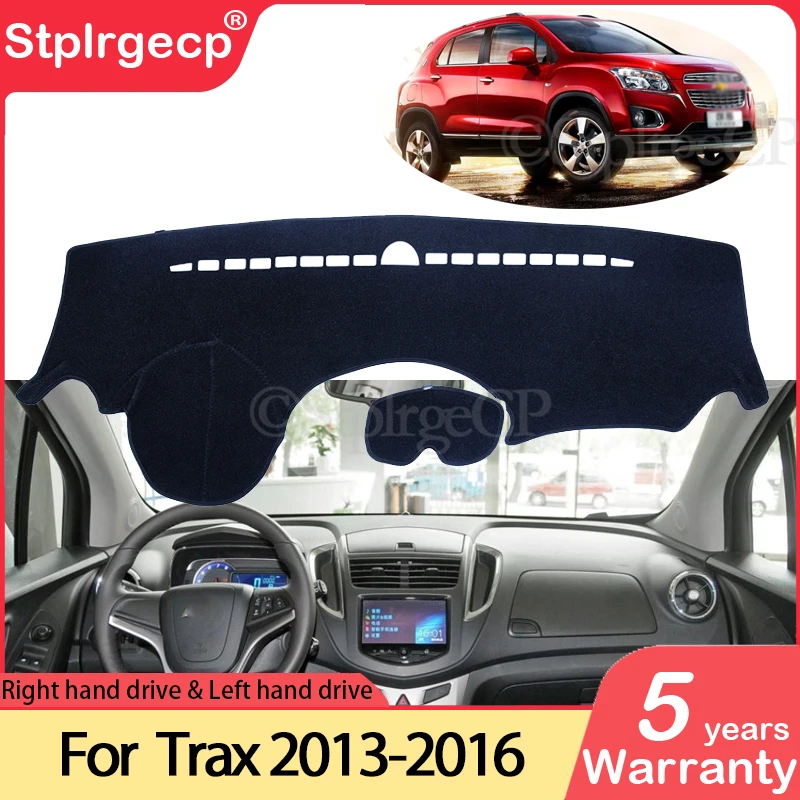 

Для Chevrolet Trax трекер Холден 2013 2014 2015 2016 Анти-скольжения Мат панельная крышка приборной ковер автомобильные аксессуары