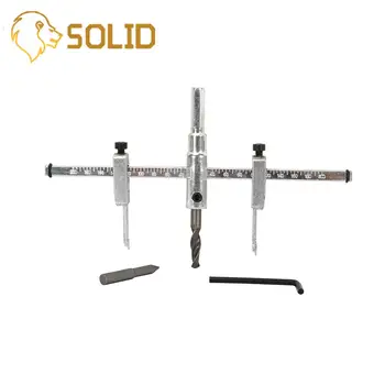 

Adjustable Wood Handy Circle Hole Saw Cutter Tool Kit Metal Drill Bit Cutter 40mm-200mm Drill Bit Tools for Woodworking
