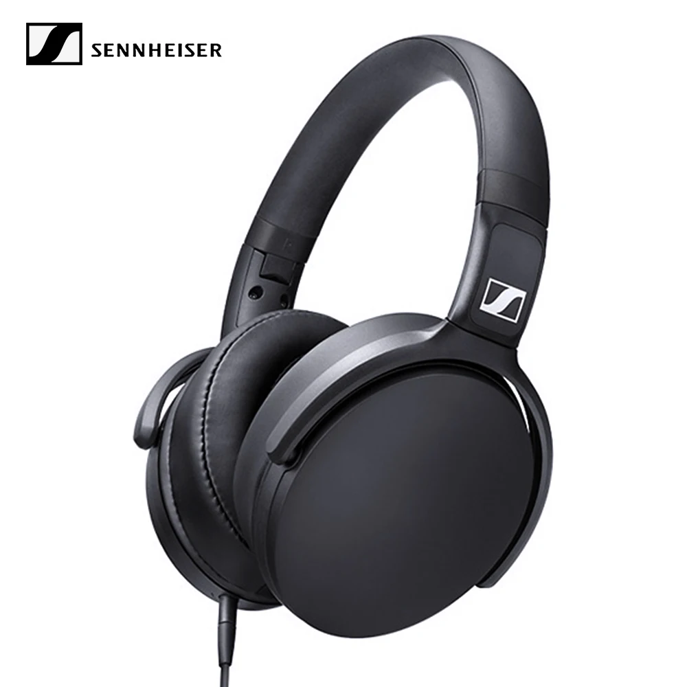 Sennheiser Hd 400s Around-ear Headphones Noise Isolation Earphone Stereo  Music Foldable Sport Headset Deep Bass For Mobile Phone - Earphones \u0026  Headphones - AliExpress
