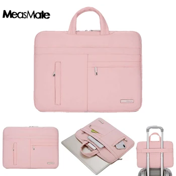 

Nylon Sleeve Laptop Bag 11 12 13 14 15 15.6 inch case For Macbook air pro Xiaomi 13.3 Waterproof Handbag Women and men cover
