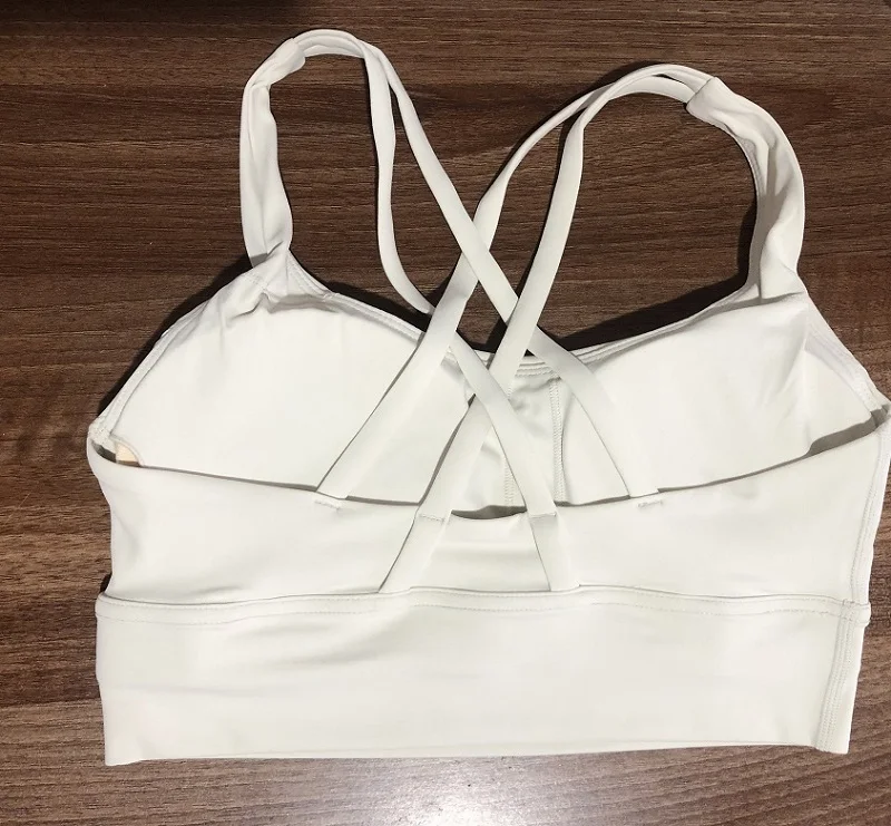 Lulu Hot Sell Gym Yoga Vest Athletic Fitness Women Sports Bra Solid Color Cross Sexy Tights Tank Top Butter Soft With Chest Pad Lulu Hot Sell Gym Yoga Vest Athletic Fitness Women Sports Bra Solid Color Cross Sexy Tights Tank Top Butter Soft With Chest Pad
