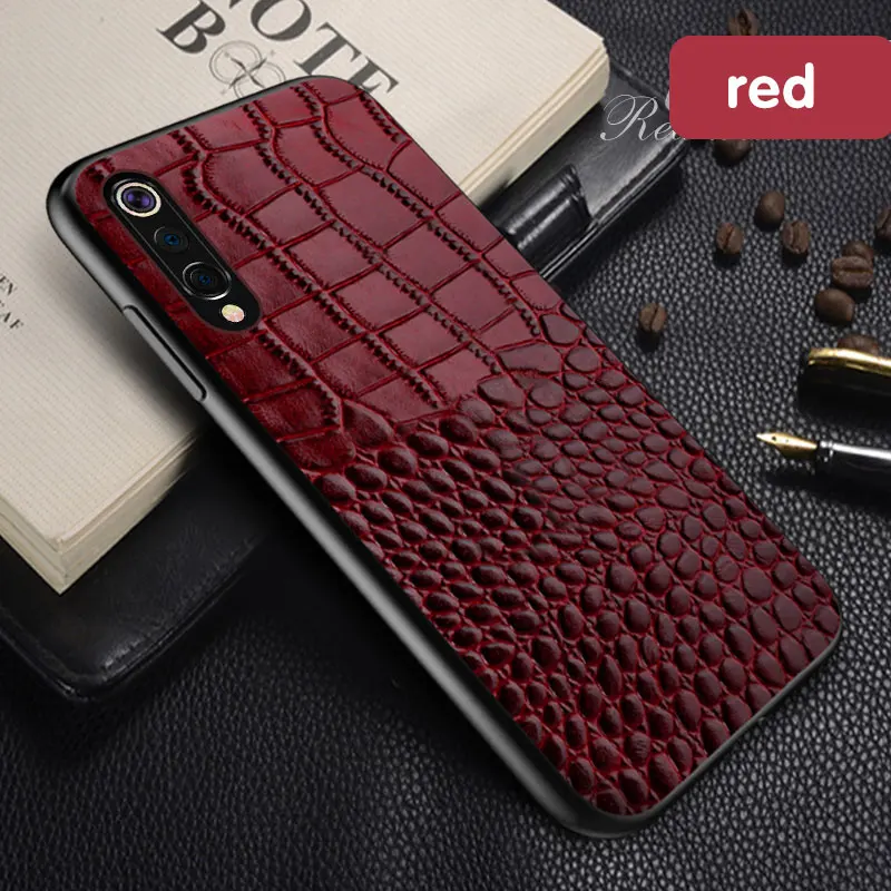 H7 Чехол для телефона из натуральной кожи для Xiaomi mi 9 9t pro 9Lite 8 8SE 8lite A3 с подставкой и кронштейном для Red mi K20 Note 8 pro Note 7 5 - Цвет: H7