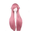 Perruque de Cosplay pour femmes, cheveux longs, Anime Mirai Nikki Gasai Yuno, Costume The Future Diary, perruque de fête d'halloween ► Photo 3/4