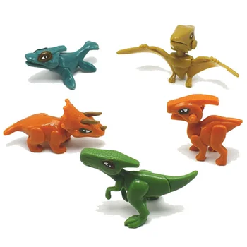 

5Pcs/set Funny Jurassic Dinosaur World Figure Building Block Bricks Toys Tyrannosaurus Rex Dinosaur Gift