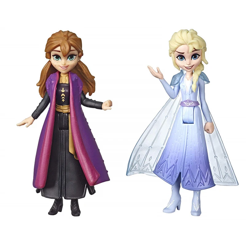 Disney Frozen 2 Снежная королева Эльза Анна Кристоф Honeymaren маленькая кукла ПВХ фигурки аниме куклы игрушки для детей рождественские подарки