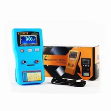 MEC-100 конденсатор Автоматический диапазон емкости ESR метр тестер w/Кельвин клип