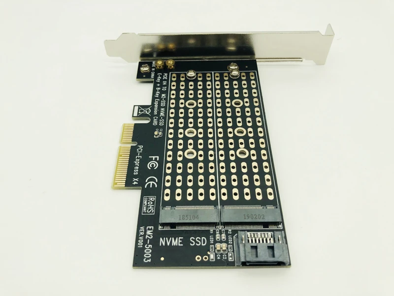 6 шт добавить на карты PCIE к M2 адаптер M.2 SATA SSD+ NVME SSD M2 PCIE адаптер Riser SSD M2 к SATA PCI-E карта M ключ+ B Ключ Riser