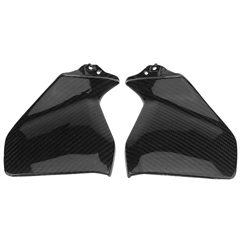 

for YAMAHA MT-09 FZ-09 MT09 FZ09 2014 2015 2016 2017 MT 09 FZ 09 Real Carbon Fiber Gas Tank Side Cover Trim Fairing Motorcycle