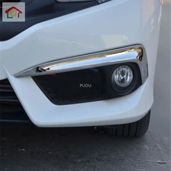 

For Honda Civic 10th 2016 2017 2018 Sedan Front Fog Light Lamp Eyebrow Eyelid Cover Trim Styling Exterior Accessory ABS