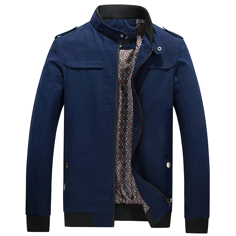 

New Jacket Mens Autumn Solid Casual Cotton Trench Coat Male Winter Brand Overcoat Warm Casual Jacket Man Slim Fit Overcoat Men