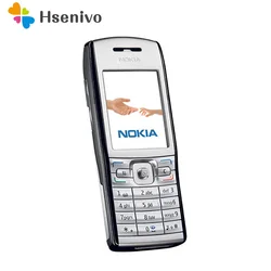 100% Оригинальный телефон Nokia E50 2,2 дюйма разблокированный телефон 9,1 МП MP3 Bluetooth Symbian OS Бесплатная доставка