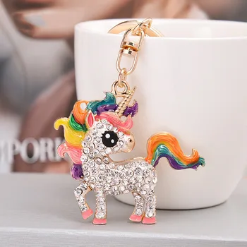 

Unicorn Butterfly pineapple shark Design Diy Diamond Keychain Painting Christmas Gift 1pcs Diy Special Full Drill Woman Girl Je