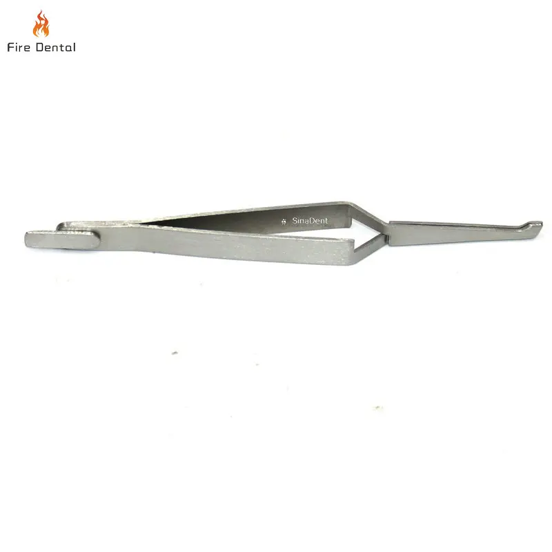 

1Pcs Dental Tweezer Orthodontic Stainless Steel 14cm High Quality Dental Accessories