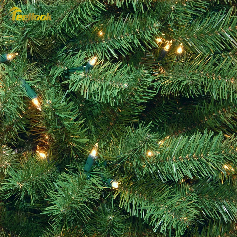  Teellook 1.2m/3.6m new PVC material Christmas tree LED light Christmas Mall hotel decoration - 4000144616991