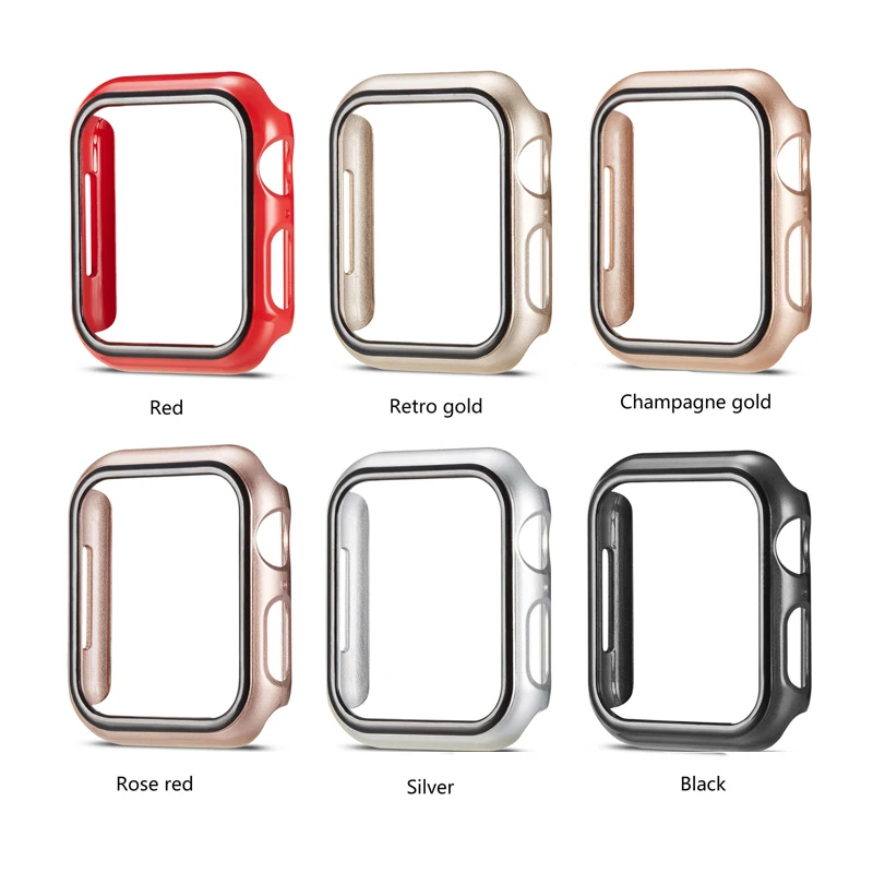 Силиконовый защитный чехол для apple watch 44/40 мм чехол Модный Бампер анти-осенняя Защитная крышка для iWatch серии 5 4 наручные часы