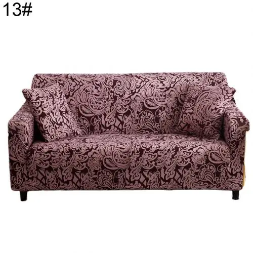 Мода для одного человека эластичный диван Полное покрытие диване Slipcover протектор Декор нежный Печатный узор, более стильный красивый - Цвет: 13