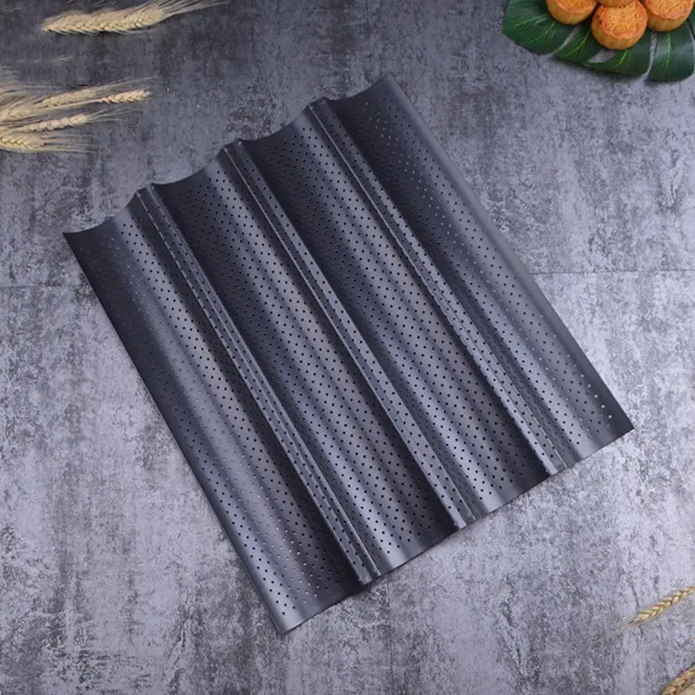 

Bread Baking Tray Arbon Steel Gas Appliance Convenient Wave Baking Dish Grill Plate Sugarcraft DIY Party Tableware Birthday