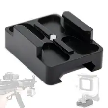 Тактический МАЛЕНЬКИЙ ТКАЧ под подключением камеры Пистолет рейку крепление для GoPro HD Hero 1 2 3 3+ камеры